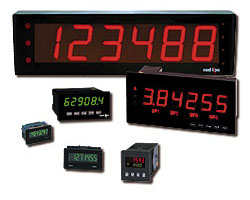 Red Lion panel meters to fit all applications.