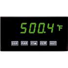 Red Lion PAXT0100 Panel meter T/c and PT100 temperature, 85-250Vac supply, Green LED