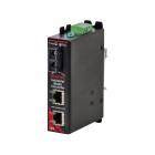 Red Lion Sixnet SLX-3ES-3SC Unmanaged media converter, 3 ports; 2 RJ45 ports & 1 singlemode fiber SC, 20+ km