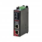 Red Lion Sixnet SLX-3ES-3SCL Unmanaged media converter, 3 ports; 2 RJ45 ports & 1 singlemode fiber SC, 40+ km