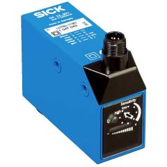 Sick LUT8U-11101 (1046711) Luminescence sensor, 10mm, PNP+NPN, 2x6mm light spot, M12 plug, KV 418 filter