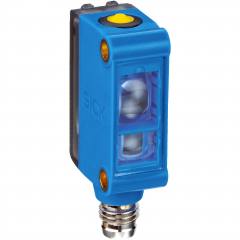 Sick KTM-WN11181P (1062200) Contrast sensor 12.5mm NPN M8 4-pin plug, 15kHz, LED RGB