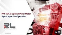 Red Lion PM50A Signal input configuration