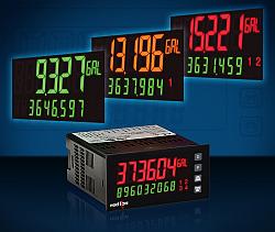 Red Lion's new PAX2A dual line panel meters