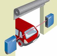 Through-beam photoelectric switch