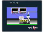 Red Lion G304K200 HMI operator interface 4.3