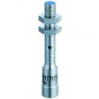 Contrinex DW-AS-524-M8 inductive sensor M8, PNP NC, 4mm flush, M12 4-pin plug, 66mm