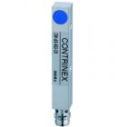 Contrinex DW-AS-504-C8 inductive sensor 8x8x59mm Brass, PNP NC, 3mm quasi-flush, M8 3-pin plug