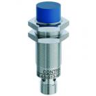 Contrinex DW-AS-514-M18-002 inductive sensor M18 Brass, PNP NC, 20mm non-flush, M12 4-pin plug, 64mm