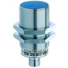 Contrinex DW-AS-608-M30-002 inductive sensor M30 Brass, 2-wire AC/DC NC, 10mm flush, M12 4-pin plug, 50mm