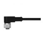 Contrinex sensor cable S12-4FVW-020 (623 000 031), M12 female, right angle, 2.0m, PVC