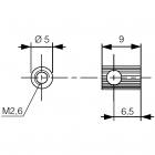 Contrinex LFP-0002-000 (621-000-211) 90 degree front lens for through-beam fiber optic cables