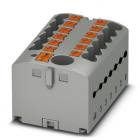 Phoenix Contact 3273352 PTFIX 6/12X2,5 GY distribution block with feed-in, self-assembly, 13 points, grey (box of 8)
