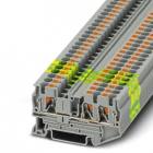 Push-in Technology TWIN 3 conductor terminal blocks