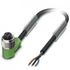 Phoenix Contact 1694512 SAC-3P- 3,0-PUR/M12FR Sensor actuator cable, Female connector, M12 3-pin, right-angle, 3m