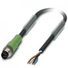 Phoenix Contact Sensor cable 1681787 SAC-4P-M 8MS/1,5-PUR M8 4 pin male, 1.5m