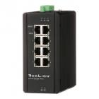 Red Lion NT-4008-000-PN-M 8-port Gigabit Managed Industrial Ethernet Switch PROFINET PNIO CC-B, MRM