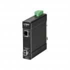 Red  Lion N-Tron 1002MC-LX-40 Media converter, Gigabit, Singlemode SFP LC fiber port, 40km