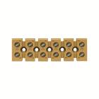 Weidmuller 0620120000 MK 6/6 6-way multi-pole terminal strip, screw connection, yellow, 6mm, 41A, 690V (clearance)