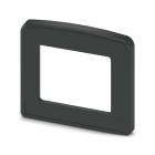 Phoenix Contact 1524241 MCS-78X64-C-D-9005 housing frame cover, 78 x 64mm, black (10 pack)
