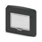 Phoenix Contact 1524413 MCS-78X64-C-S-9005 housing frame, hinged cover, 78 x 64mm, black (10 pack)