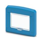 Phoenix Contact 1524478 MCS-78X64-C-S-5015 housing frame, hinged cover, 78 x 64mm, blue (10 pack)