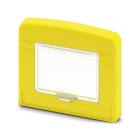 Phoenix Contact 1524419 MCS-78X64-C-S-1018 housing frame, hinged cover, 78 x 64mm, yellow (10 pack)