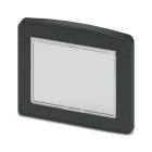 Phoenix Contact 1524432 MCS-112X90-C-L-9005 housing frame, latching cover, 112 x 90mm, black (10 pack)