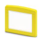 Phoenix Contact 1524479 MCS-112X90-C-L-1018 housing frame, latching cover, 112 x 90mm, yellow (10 pack)