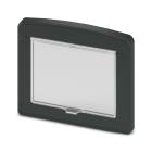 Phoenix Contact 1524424 MCS-112X90-C-S-9005 housing frame, hinged cover, 112 x 90mm, black (10 pack)