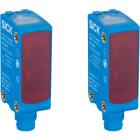 Sick WSE4SP-22162800A00 (1142680) Through-beam 2.5m, PNP/NPN, Light+Dark, M8 4-pin plug, PinPoint LED