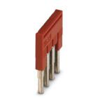Phoenix Contact 3030187 FBS 4-5 Terminal block plug-in bridge red (10 pack)