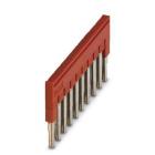Phoenix Contact 3030213 FBS 10-5 Terminal block plug-in bridge red (5 pack)