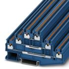 Phoenix Contact 3213726 PT 1,5/S-3L BU Terminal block push-in 3-level blue (10 pack)