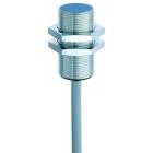 Contrinex DW-AD-501-M18-120 inductive sensor M18 Brass, NPN NO, 12mm quasi-flush, Cable 2m PVC, 36mm