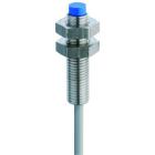 Contrinex DW-AD-611-M8 inductive sensor M8, NPN NO, 2.5mm non-flush, Cable 2m PVC, 35mm