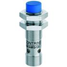 Contrinex DW-AS-511-M12-120 inductive sensor M12 Brass, NPN NO, 6mm non-flush, M12 4-pin plug, 45mm