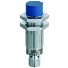 Contrinex DW-AS-511-M18-002 inductive sensor M18 Brass, NPN NO, 20mm non-flush, M12 4-pin plug, 64mm