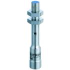 Contrinex DW-AS-521-M8 inductive sensor M8, NPN NO, 4mm flush, M12 4-pin plug, 66mm
