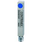 Contrinex DW-AS-601-C8-001 inductive sensor 8x8x59mm Zamak, NPN NO, 1.5mm flush, M8 3-pin plug