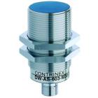 Contrinex DW-AS-607-M30-002 inductive sensor M30 Brass, 2-wire AC/DC NO, 10mm flush, M12 4-pin plug, 50mm
