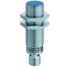 Contrinex DW-AS-621-M18-002 inductive sensor M18 Brass, NPN NO, 8mm flush, M12 4-pin plug, 64mm