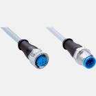 Sick YF2A13-020VB1M2A13 (2096359) Sensor jumper cable, Female M12 3-pin to Male M12 3-pin, 2m