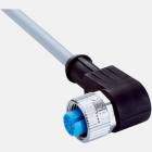 Sick YG2A24-050VB4XLEAX (2096221) Sensor actuator cable, Female connector, M12 4-pin, angled, 5m, shielded