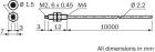 Sick LL3-TB01-10 (5308051) Fibre optic cable through-beam