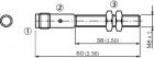 Sick inductive sensor IM08-1B5PS-ZC1 (6020223), M8 PNP NO, 1.5mm flush, M12 plug