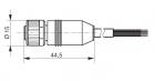 Contrinex S12-5FUG-020-NWSN (605 002 116), M12 female, straight, 2.0m, PUR shielded