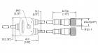 Banner CSB-UNT425M1241 (75277) Splitter, 2xM12 female, 7.6m trunk unterminated