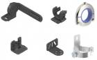 Banner safety mounting brackets