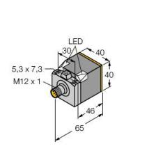 Bi20U-CK40 M12 connector